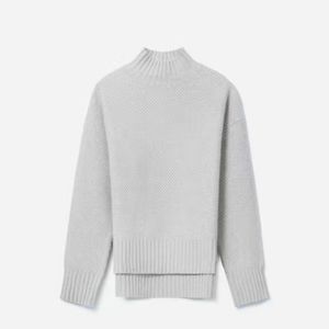 Everlane Waffle Knit Cashmere Sweater